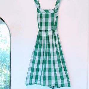 JCrew Gingham Checkered Pinafore